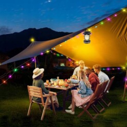 Alternative view of Lanternes solaires avec guirlande lumineuse 10 METRES