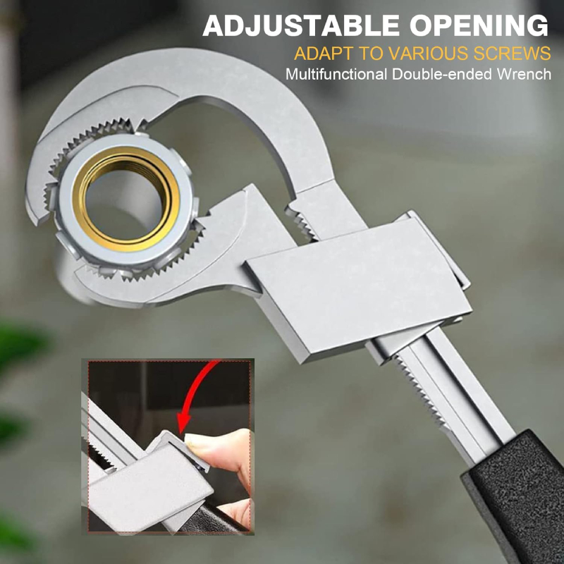 Clé à Molette Multifonctionnelle en Alliage d'Aluminium – Image 6