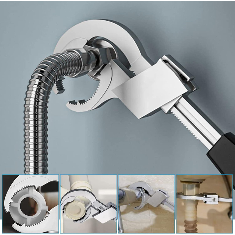 Clé à Molette Multifonctionnelle en Alliage d'Aluminium – Image 2