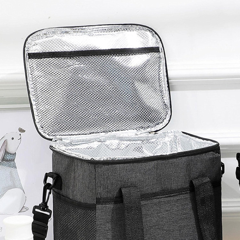 Sacs Glacière pliable isotherme en tissu Oxford – Image 3