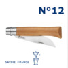Couteau de poche n° 12 en acier inoxydable OPINEL