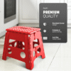 Tabouret pliant portable en plastique