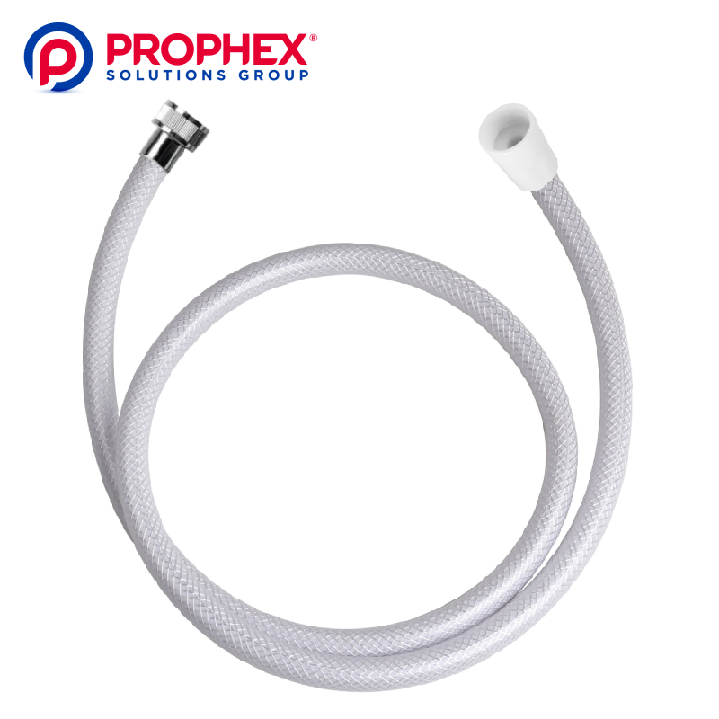 Flexible de douche Blanc Prophex – Image 2