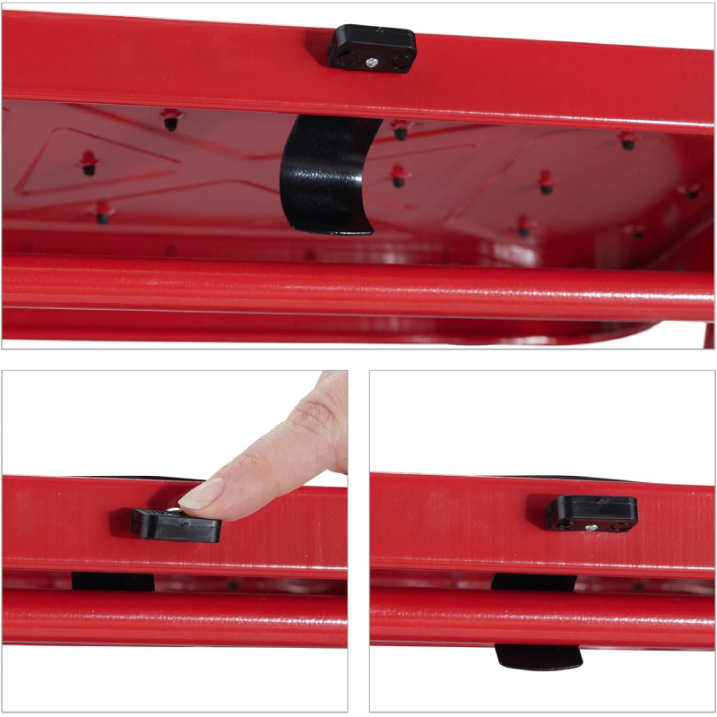 Escabeau 4 marches antidérapantes 150 kg – Image 7