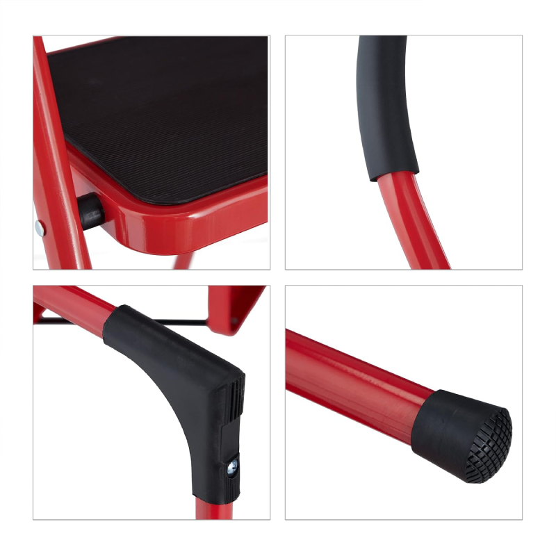 Escabeau 4 marches antidérapantes 150 kg – Image 6