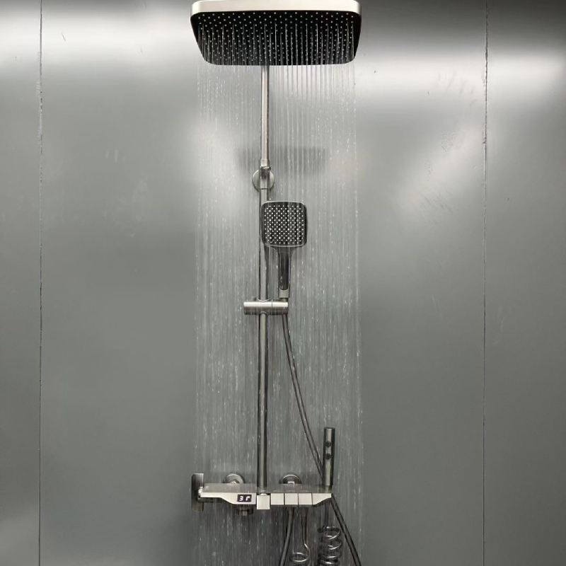 Colonne de Douche Piano TCW Numérique chrome 37-7