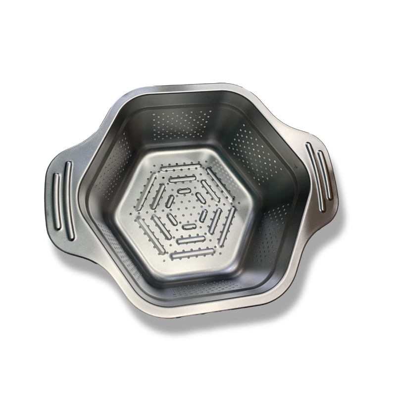 Lot De 6 Passoires En Acier Inoxydable à Mailles Fines Forme