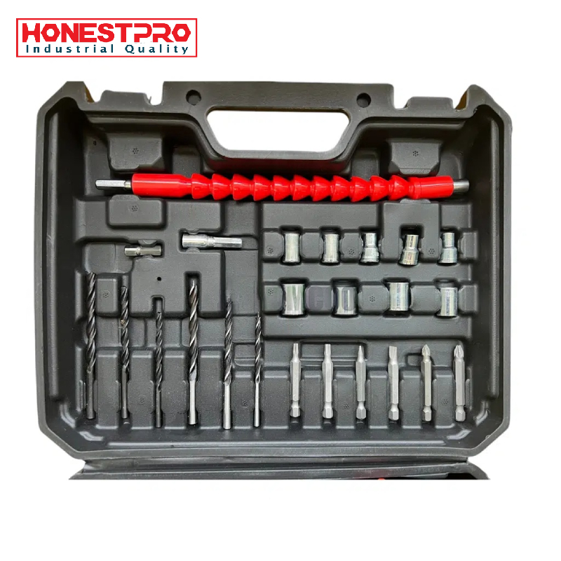 Visseuse a batterie 12V Avec 28PCS Accessoires HONESTPRO YAE6151 – Image 4