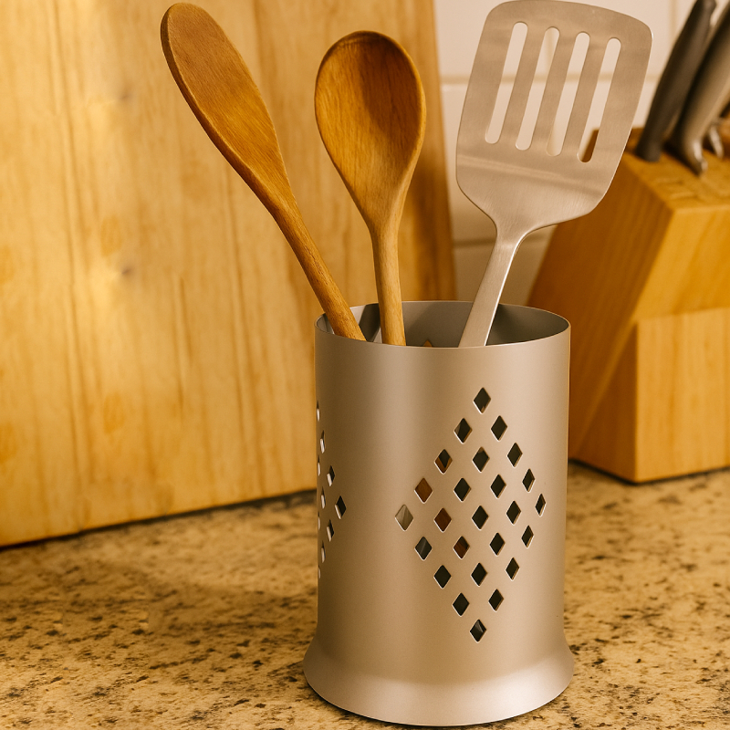 Porte Cuillère Acier Inoxydable