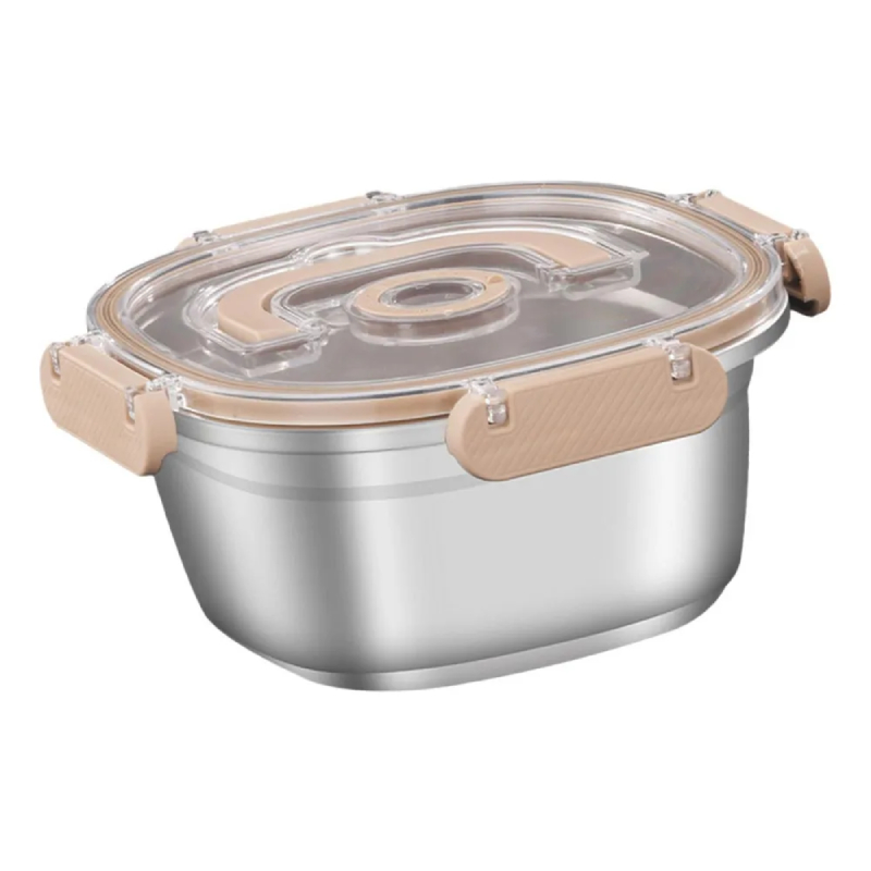 Trois Porte Manger en Acier inoxydable FRESH-BOX – Image 7