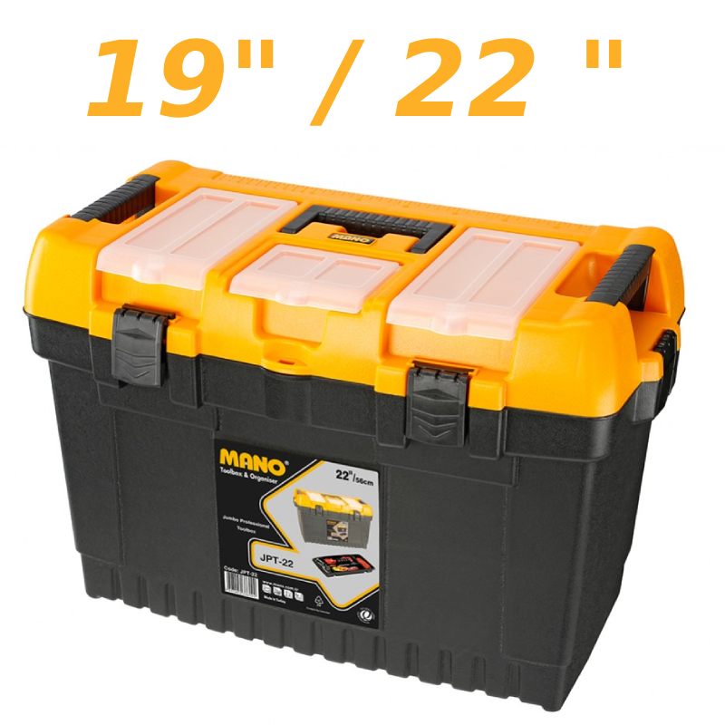 Caisse à outils professionnel MANO JPT-19"/22"