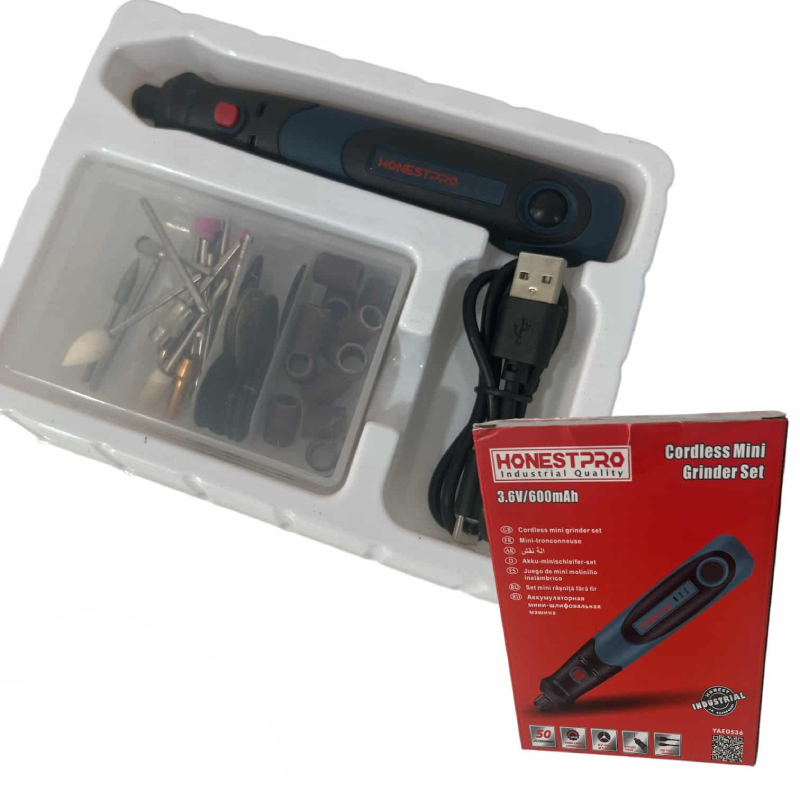 Mini meuleuse rotative Sans fil 3.6V HONESTPRO YAE0536 – Image 3