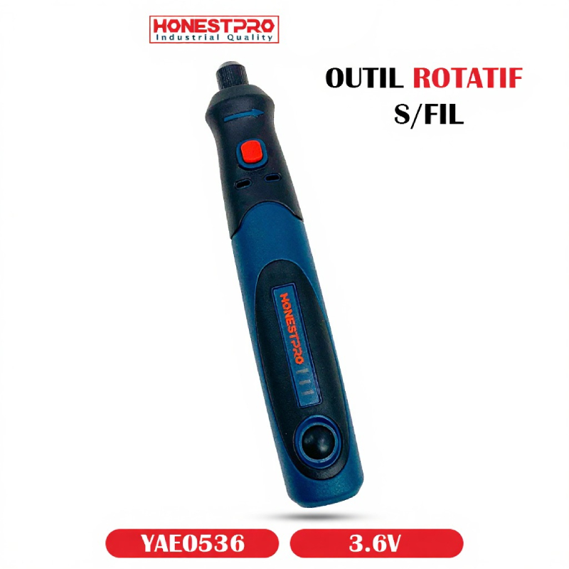 Mini meuleuse rotative Sans fil 3.6V HONESTPRO YAE0536 – Image 2