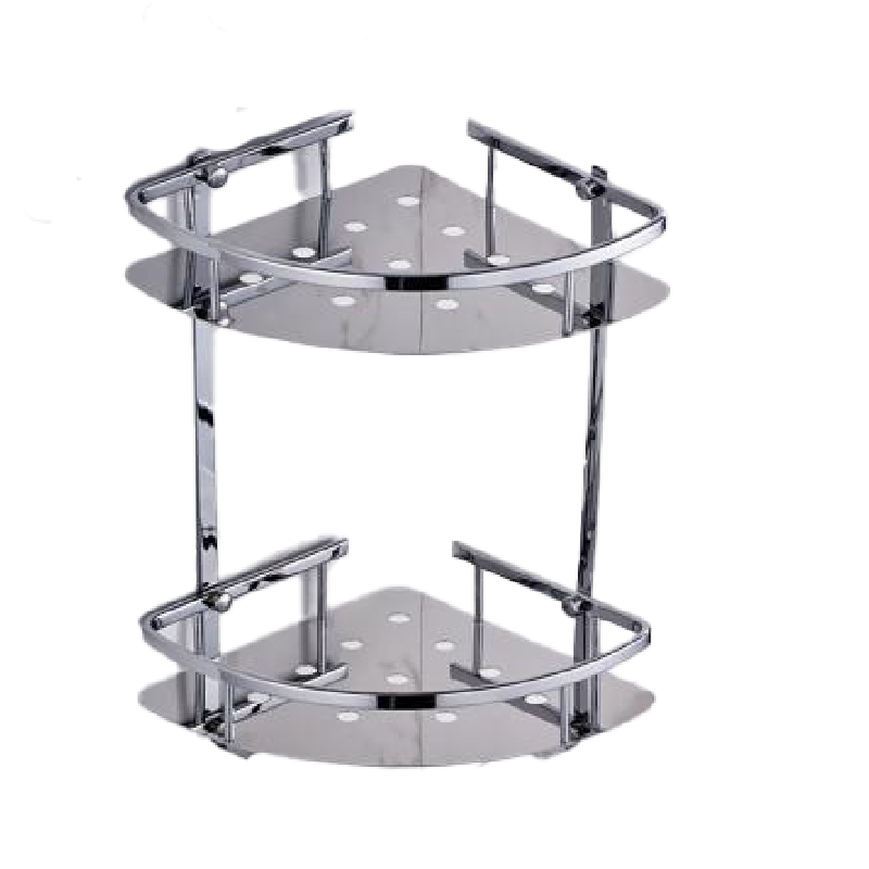 Étagère de coins 2 niveaux en Inox super luxe OSCAR – Image 2