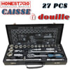 Caisse à douille 1/2 27PCS HONESTPRO YAD1302
