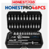 Caisse à douille 46PCS HONESTPRO YA1305