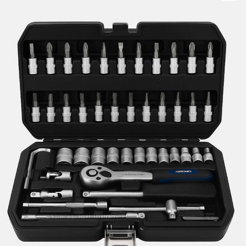 Caisse à douille 46PCS HONESTPRO YA1305 – Image 2