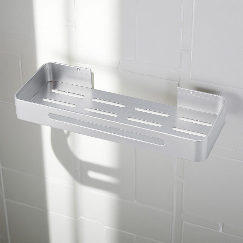Etagère Salle De Bain Face en Aluminium