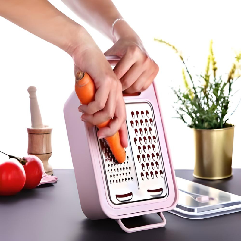 Porte manger avec râpe légumes – Image 4