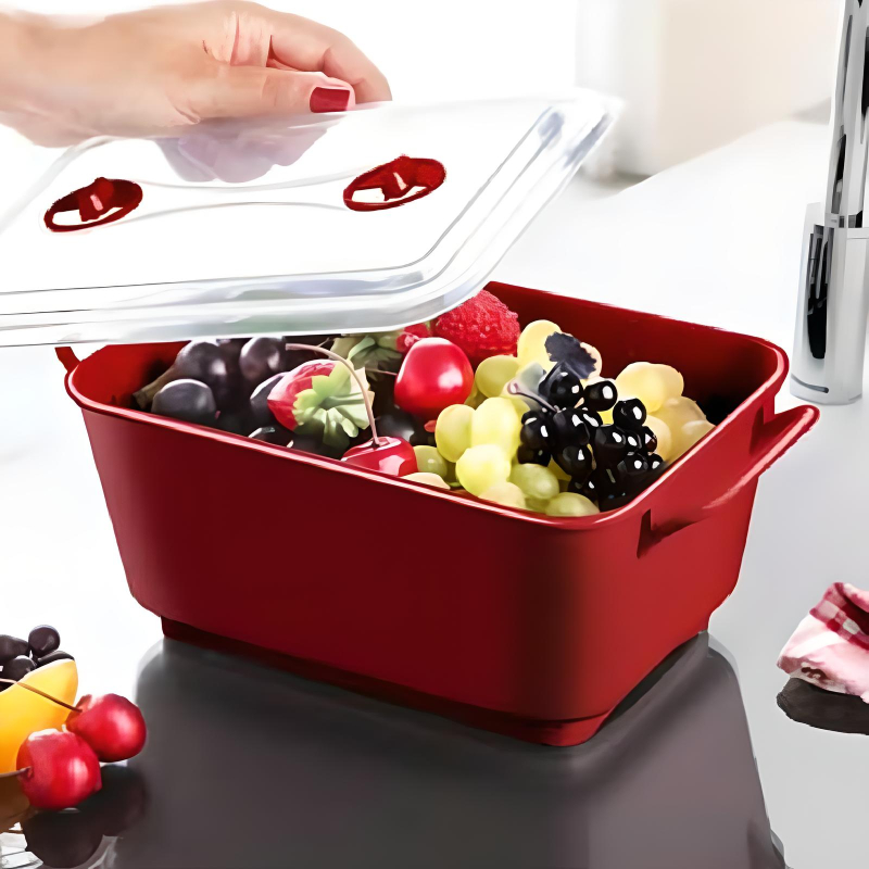 Porte manger avec râpe légumes – Image 2