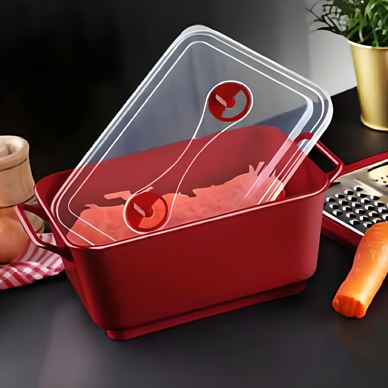 Porte manger avec râpe légumes – Image 3