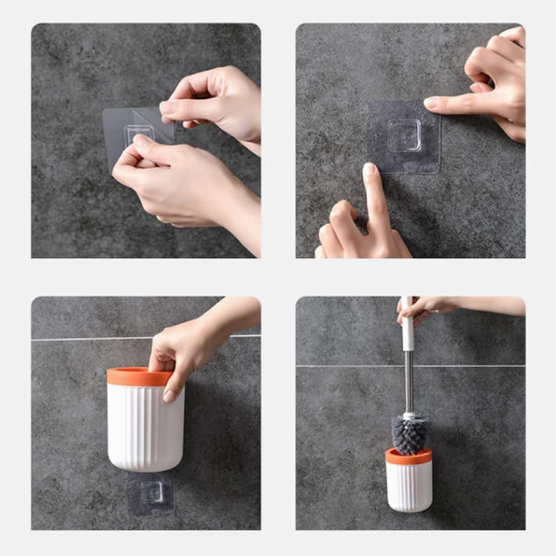 Brosse de Toilette mural en plastique – Image 4