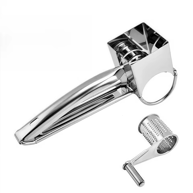 Râpe à fromage en acier inoxydable avec 3 Lames – Image 5