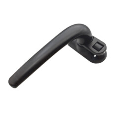 poignet de fenêtre en alliage d′aluminium de haute qualité Noir – Image 6