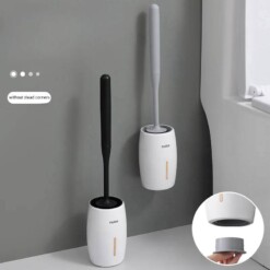 Brosse de Toilette mural adhésive en silicone