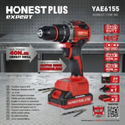 Visseuse Brushless 21V HONESTPLUS 40N.m YAE6155