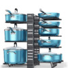 Porte poêles et casseroles 8 niveaux