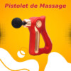 Pistolet de Massage fascial 4 tètes