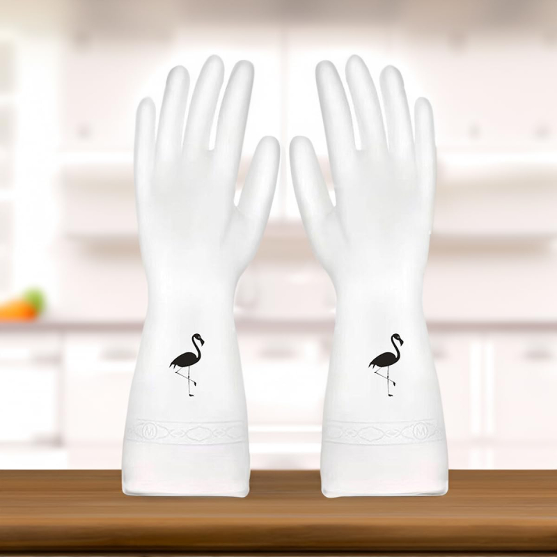 Gants de nettoyage pour la vaisselle en PVC – Image 2