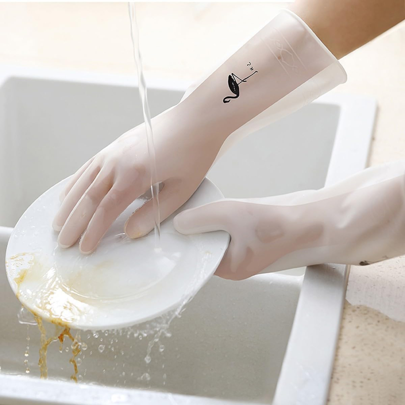 Gants de nettoyage pour la vaisselle en PVC – Image 5