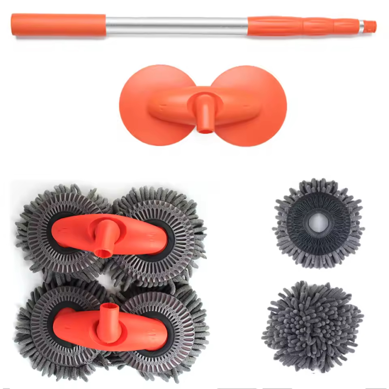 Balai double brosse pour le nettoyage des vitres – Image 4