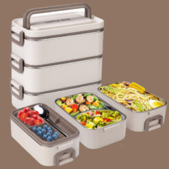 Lunch Box isotherme triple compartiments