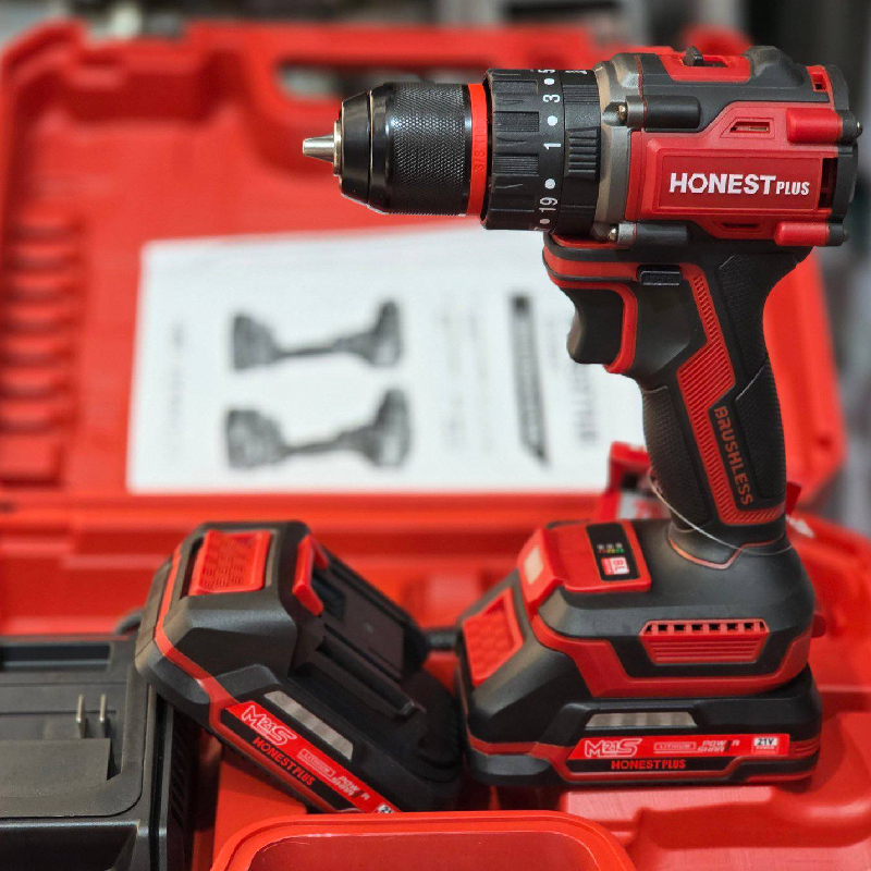 Visseuse-perceuse Brushless 160Nm HONESTPLUS YAE6181 – Image 4