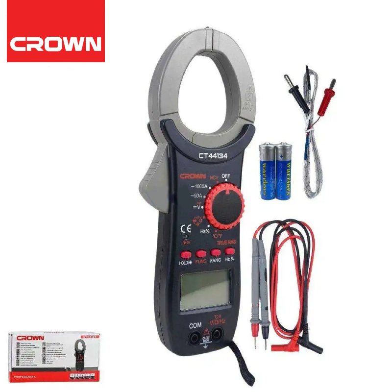 Pince ampèremétrique digital 55mm 1000A CROWN CT44134