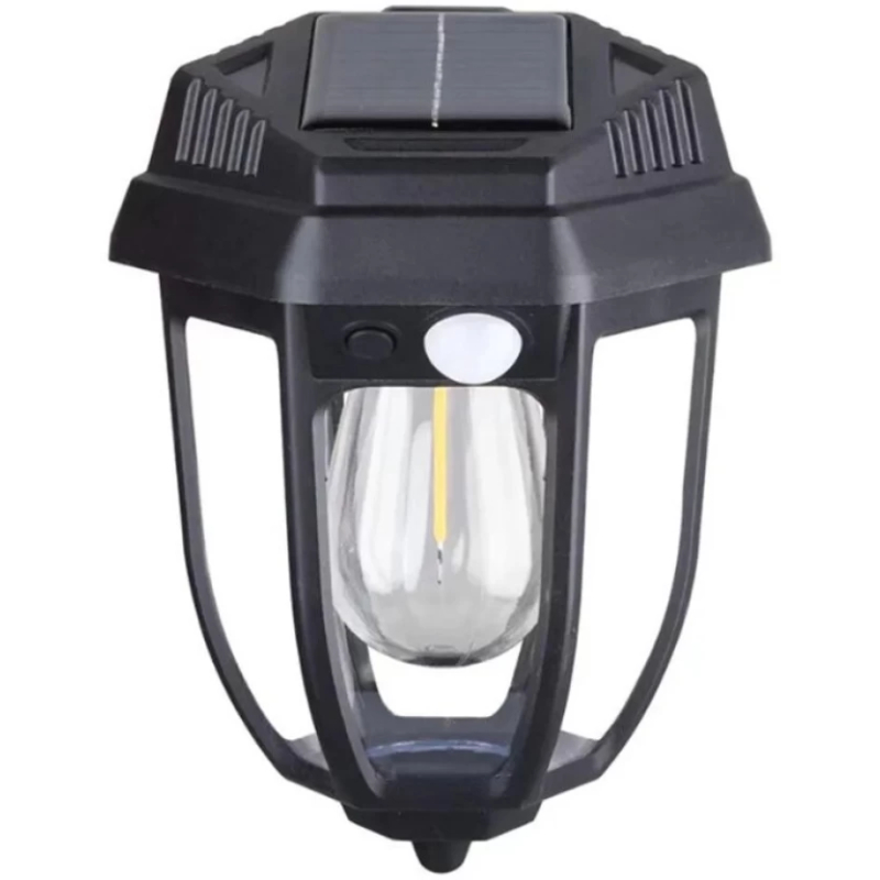 Lampe Solaire Murale avec Détecteur de Mouvement et Poteau de terre – Image 7