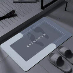 Tapis salle de bain antidérapant absorbant