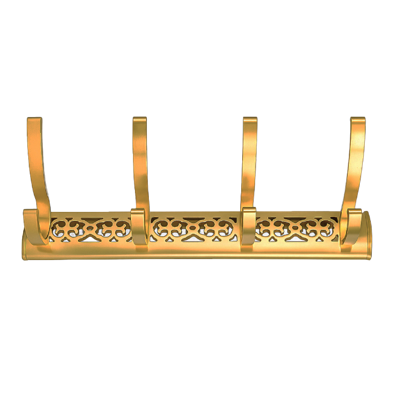 Porte manteau en acier inoxydable doré SANWATER – Image 4