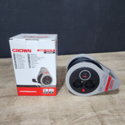 Alternative view of Enrouleur de Câble 2 ports + USB (A et C) 7m Crown 3000W A02U15