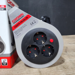 Alternative view of Enrouleur de Câble Crown 3 ports 7m CROWN 3000W A0315