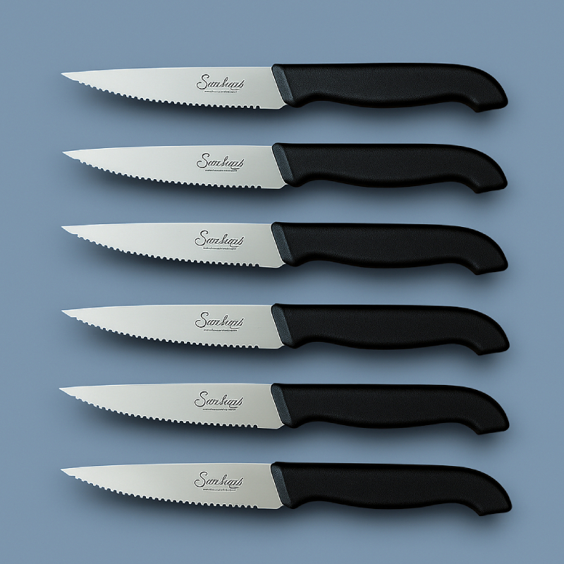Couteau en scie 6 pièces – Image 2
