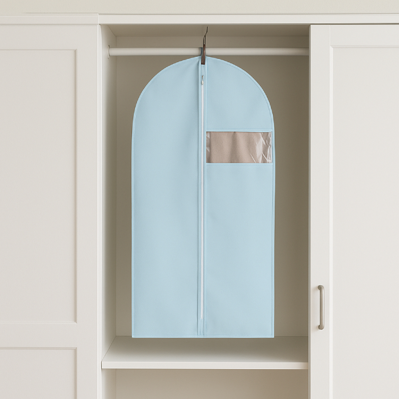 Housse vêtements BLEU