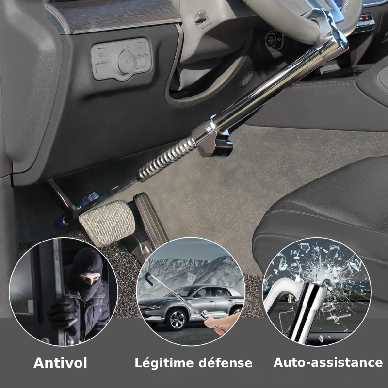 Verrou de volant rétractable