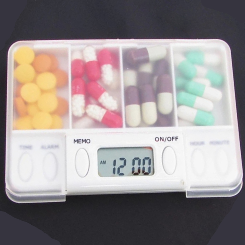 Boite à médicaments portable avec alarme – Image 3