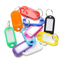 Etiquettes coloré pour clés 5PCS – Image 2