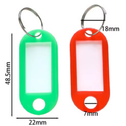 Etiquettes coloré pour clés 5PCS – Image 8