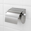 Porte papier Hygiénique avec dents INOX